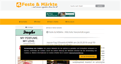Desktop Screenshot of feste-und-maerkte.de